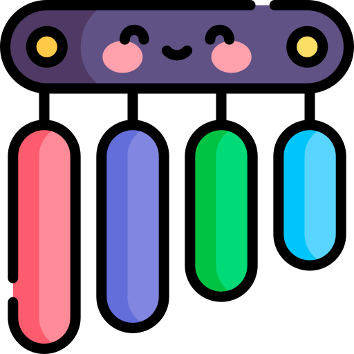glockenspiel Kawaii Lineal color icon