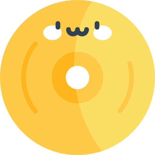 vinyl Kawaii Flat icon
