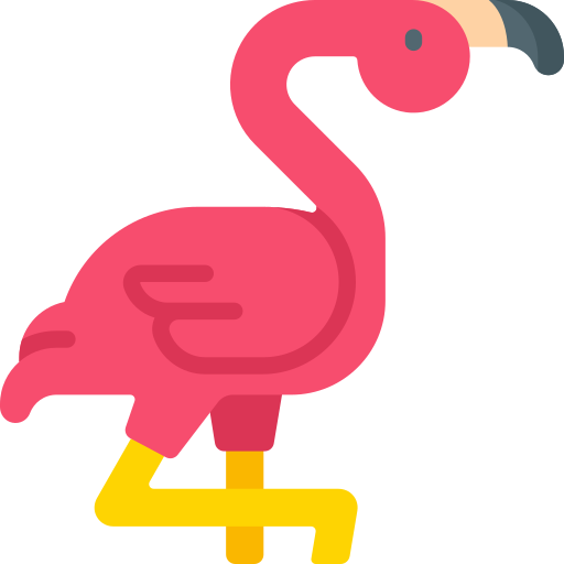 flamingo Special Flat icoon