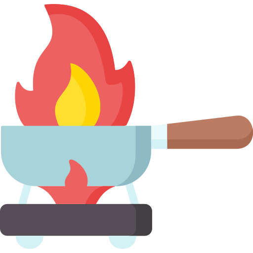 Flambe Special Flat icon