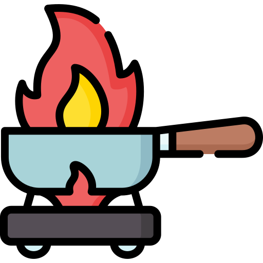 flambeado Special Lineal color icono