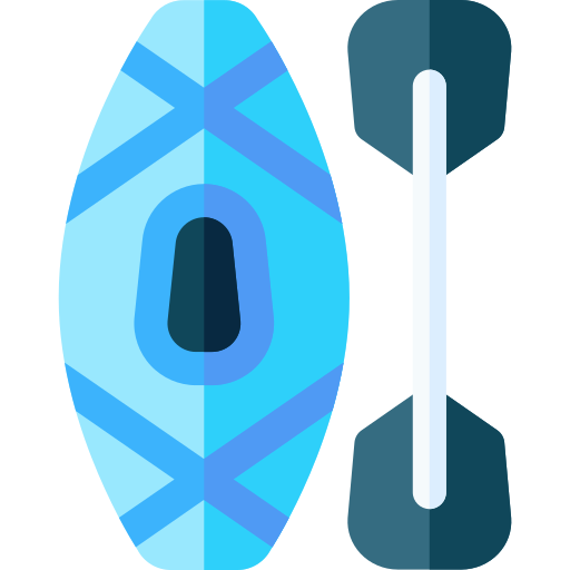 kajak Basic Rounded Flat icon