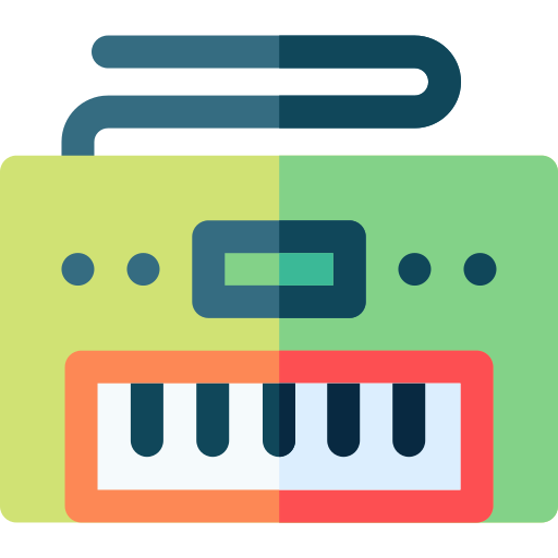 klaviatur Basic Rounded Flat icon