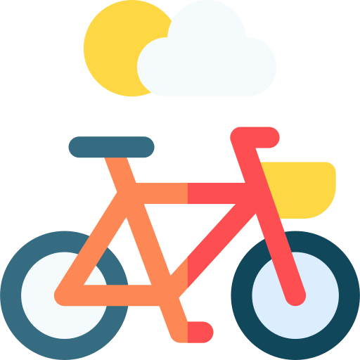 자전거 Basic Rounded Flat icon