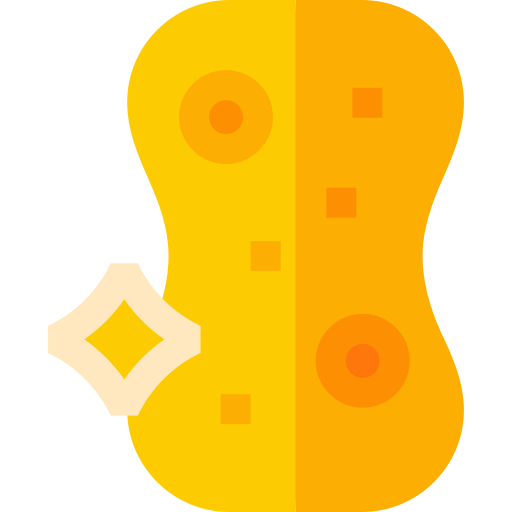 Sponge Basic Straight Flat icon