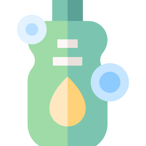 botella Basic Straight Flat icono