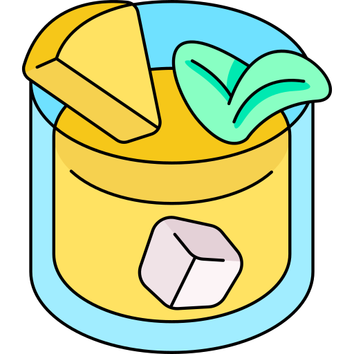 Mai tai Generic Thin Outline Color icon