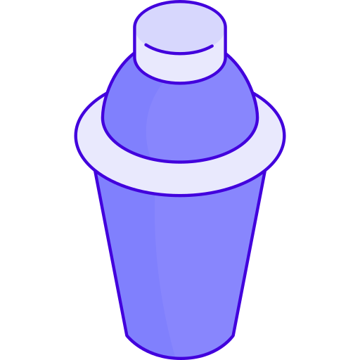 Shaker Generic Thin Outline Color icon