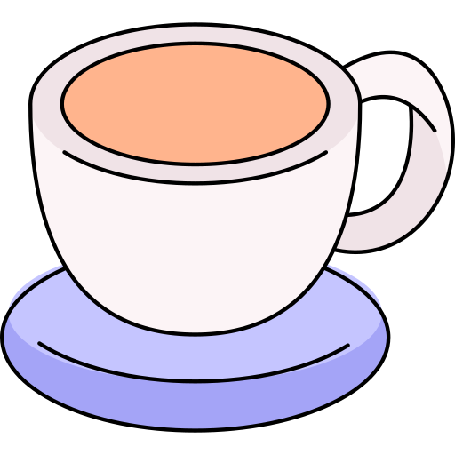 caffè Generic Thin Outline Color icona