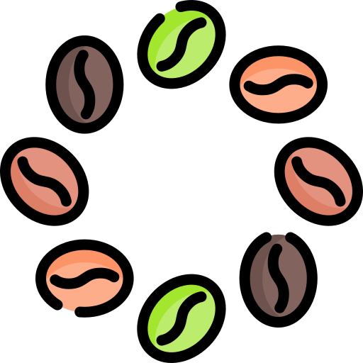 kaffeebohnen Special Lineal color icon
