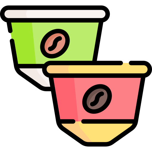 kaffeekapsel Special Lineal color icon