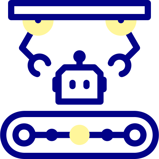 Conveyor Detailed Mixed Lineal color icon