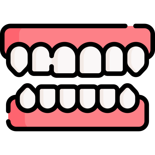 mandíbula Special Lineal color icono
