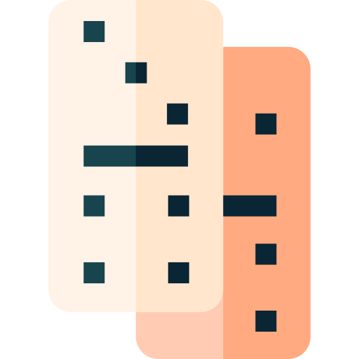 ドミノ Basic Straight Flat icon