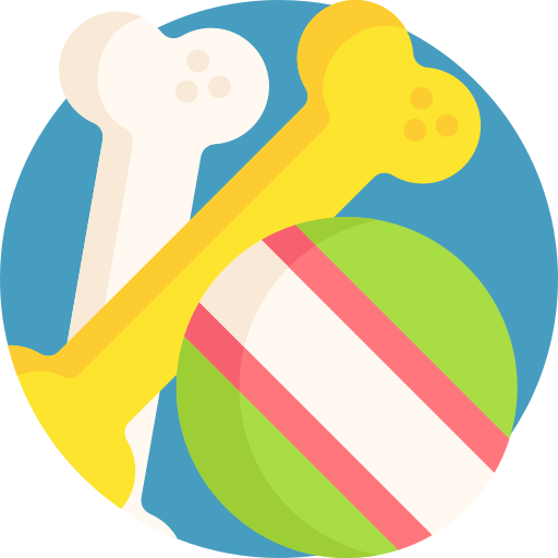 juguetes Detailed Flat Circular Flat icono
