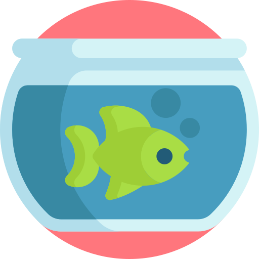 aquarium Detailed Flat Circular Flat icoon