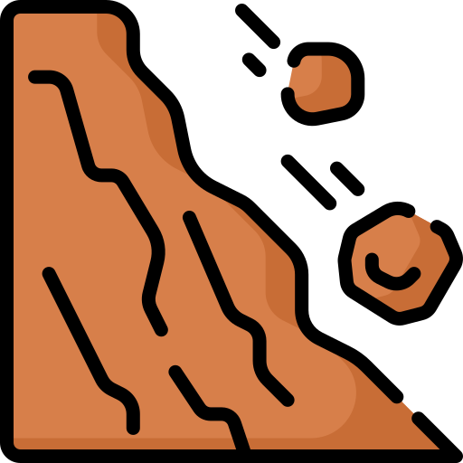 Landslide Special Lineal color icon