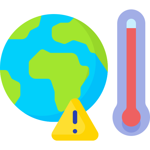 globalne ocieplenie Special Flat ikona