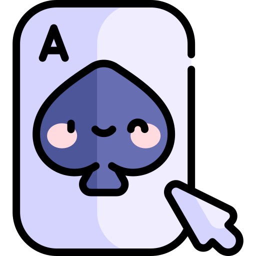 póker Kawaii Lineal color icono