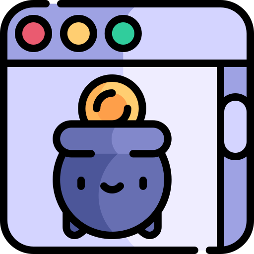 Jackpot Kawaii Lineal color icon