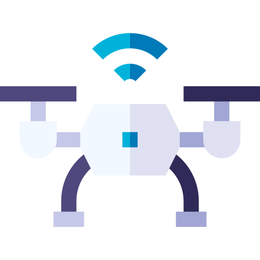 drone Basic Straight Flat Ícone