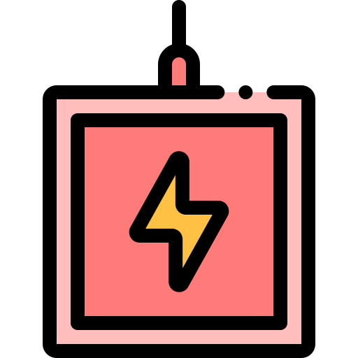 Беспроводная зарядка Detailed Rounded Lineal color иконка