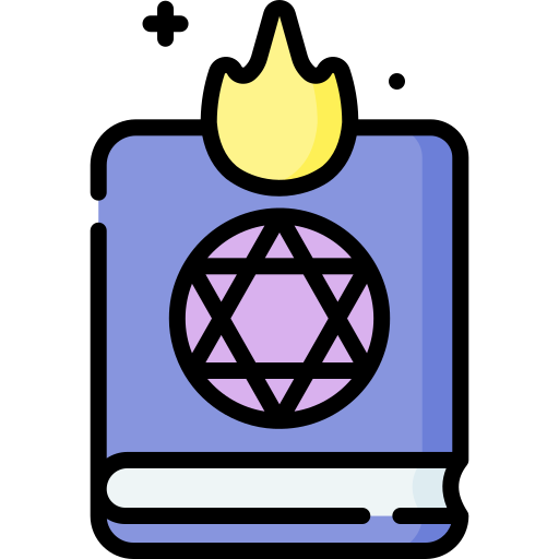마법의 책 Special Lineal color icon