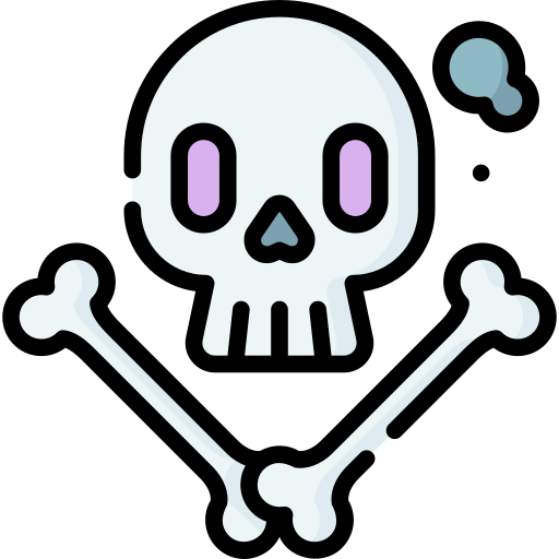 Skull Special Lineal color icon