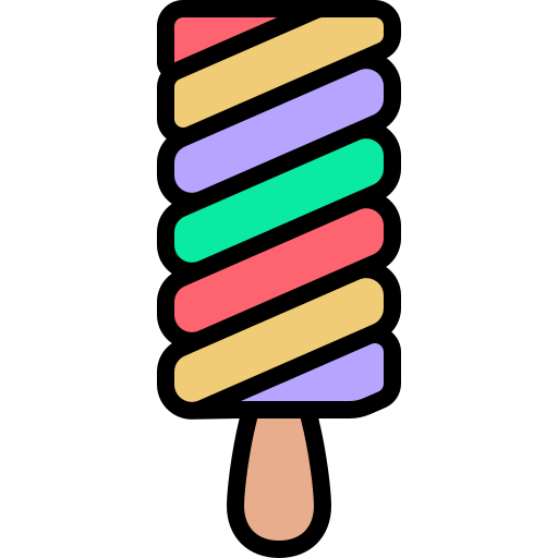 bâton de glace Generic Outline Color Icône