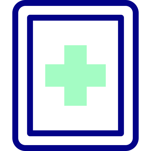 farmacia Detailed Mixed Lineal color icono
