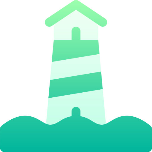 灯台 Basic Gradient Gradient icon