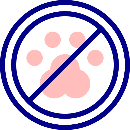 Żadnych zwierząt Detailed Mixed Lineal color ikona
