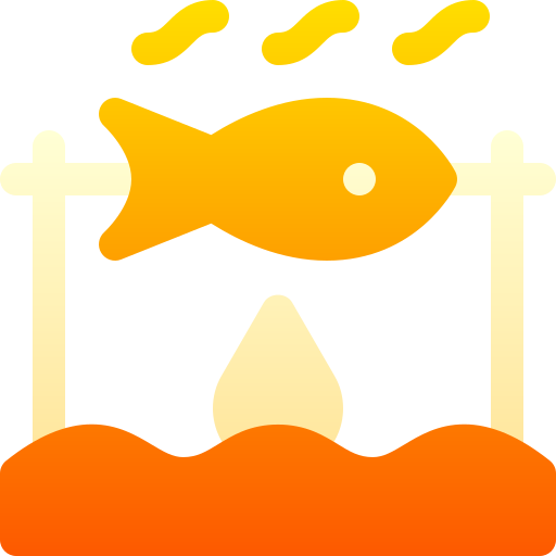 생선 Basic Gradient Gradient icon