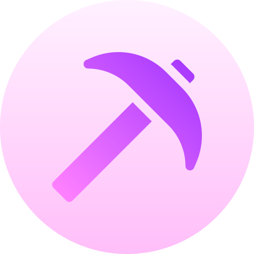 pico Basic Gradient Circular icono