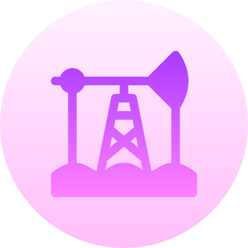 pompa dell'olio Basic Gradient Circular icona