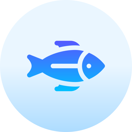 鮭 Basic Gradient Circular icon