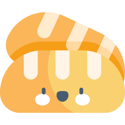 빵 Kawaii Flat icon