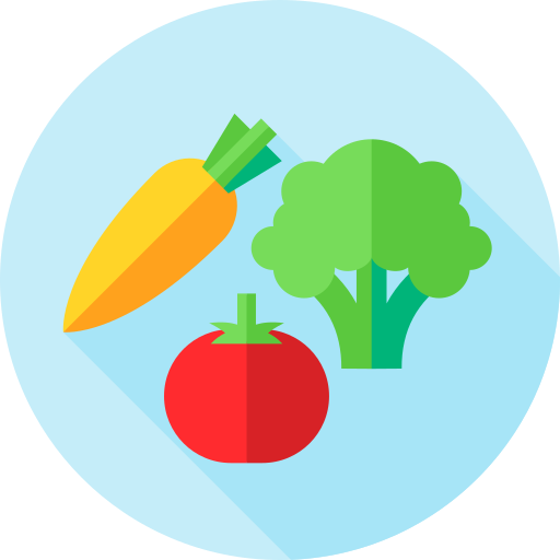 Vegetable Flat Circular Flat icon