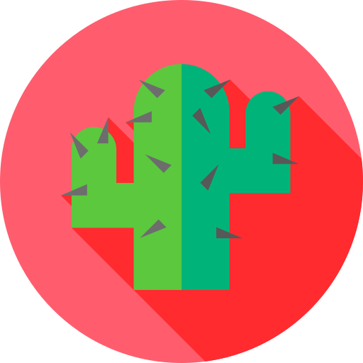 cactus Flat Circular Flat icoon