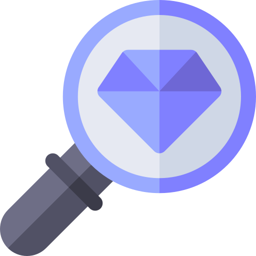 diamante Basic Rounded Flat icono