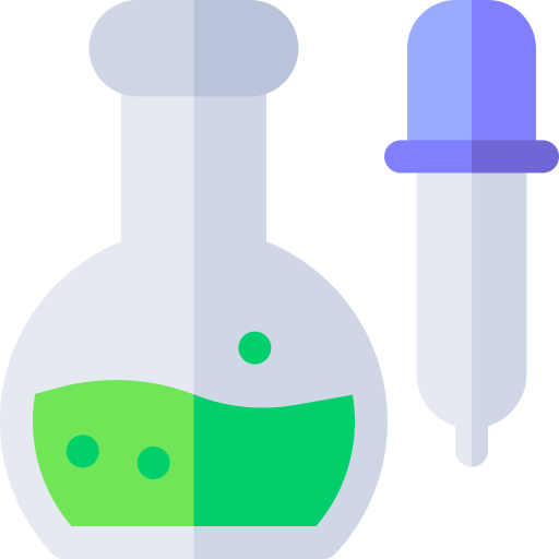 laboratorium Basic Rounded Flat ikona