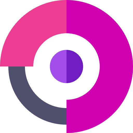 donut-diagramm Basic Straight Flat icon