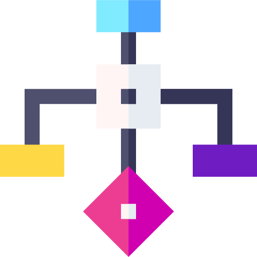 diagramm Basic Straight Flat icon