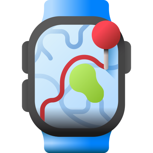 Smartwatch 3D Color icon