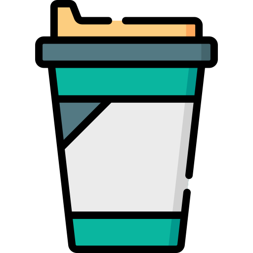 vaso de papel Special Lineal color icono