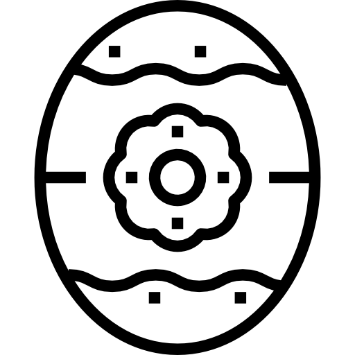 osterei kank Lineal icon