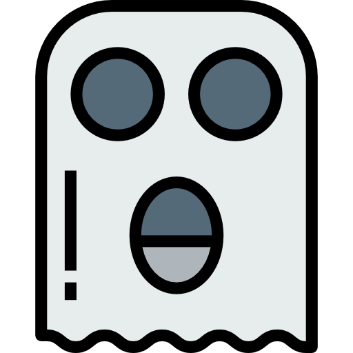 Ghost kank Lineal Color icon