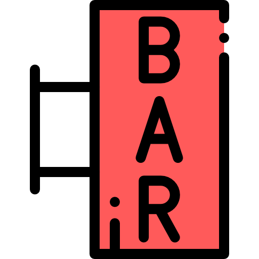 bar Detailed Rounded Lineal color icon