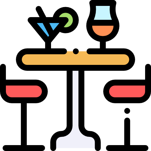 bar Detailed Rounded Lineal color icon
