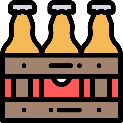 cervejas Detailed Rounded Lineal color Ícone